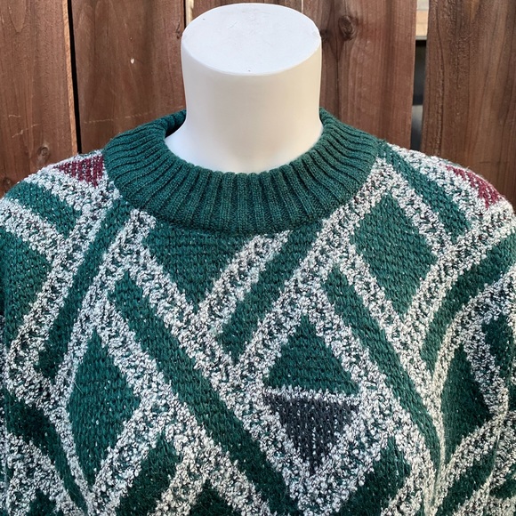 METROPOLITAN I Vintage Woven Flared Sleeve Sweater - Picture 7 of 8